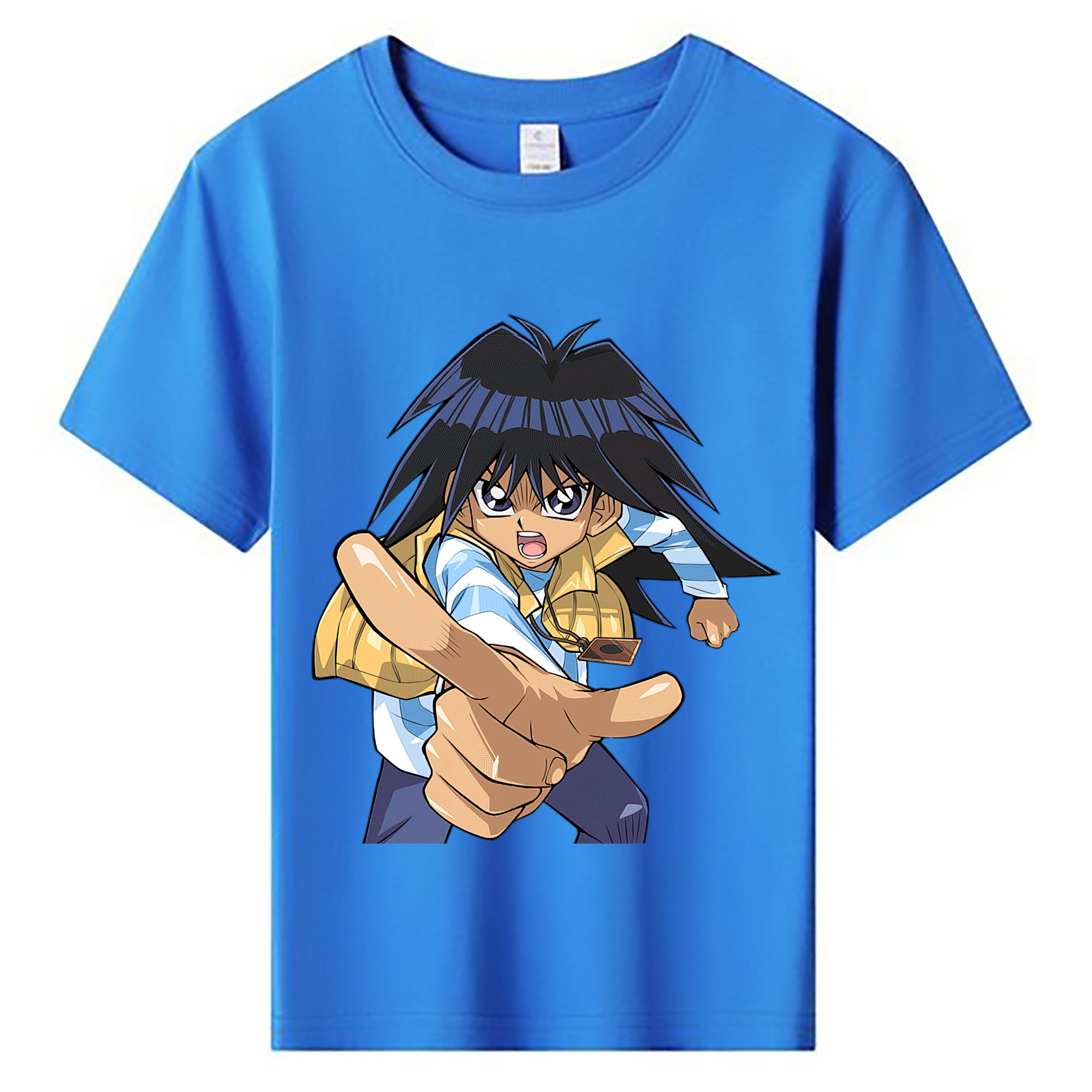 （画像用） 遊☆戯☆王 Yu-Gi-Oh! 綿100％キッズTシャツ（フロントプリント）
